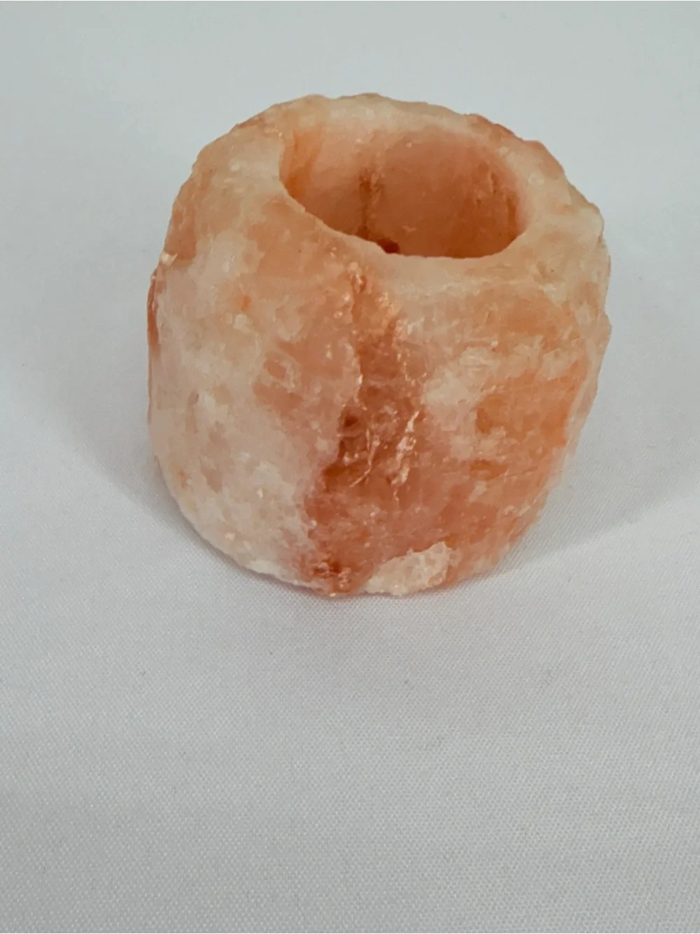 Himalayan salt tea light holder